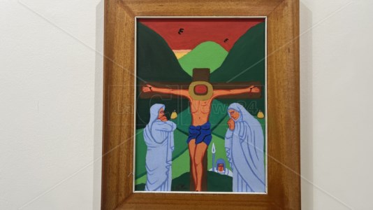 Reggio CalabriaA palazzo Crupi “La via Crucis” del maestro emiliano Serafino Valla: un viaggio intimo intriso di dolore e speranza