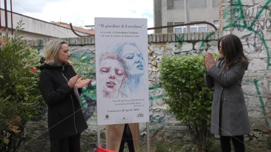 L’iniziativaUn giardino in memoria di Loredana Scalone, vittima di femminicidio. La sorella Giulia: «I giovani devono sapere ed essere educati al rispetto»