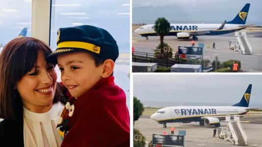 Sui socialUn comandante calabrese alla cloche del primo volo Ryanair decollato da Reggio. Occhiuto: «Si parte!»