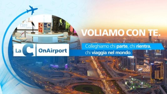 Voliamo con teLaC OnAirport pronta al decollo, lunedì l’inaugurazione della nostra postazione televisiva e radiofonica nell’aeroporto di Lamezia