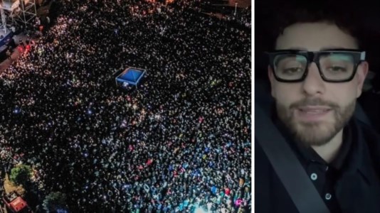 In festaPaola, 20mila in piazza per il concerto di Rocco Hunt: «È record assoluto»