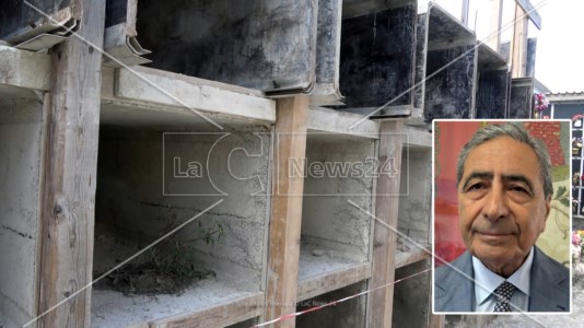 Dubbi sull’operaSan Lucido, cemento friabile e crepe nella struttura: i nuovi loculi del cimitero destano perplessità