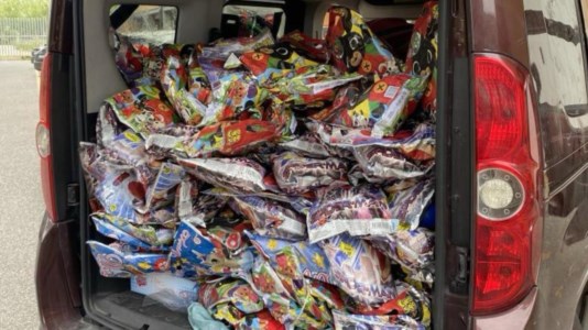 Lotta al taroccoPeluche, armi giocattolo e buste regalo contraffatti: nel Catanzarese sequestrati oltre mille prodotti