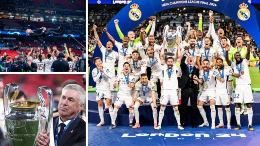 Blancos in festaChampions, il trionfo del Real di Ancelotti: per l’allenatore è la settima coppa dalle grandi orecchie