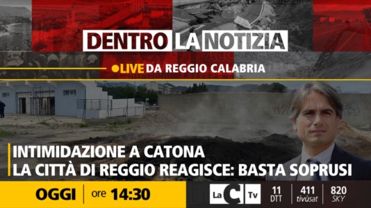 LaC TvReggio reagisce dopo l&rsquo;incendio al campo sportivo di Catona: il sindaco Falcomat&agrave; a Dentro la Notizia