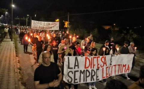 La fiaccolata a Oliveto