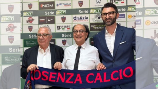 Serie BCosenza, la prima volta di Ursino e Delvecchio: «Il nuovo allenatore dovrà avere il fuoco dentro»