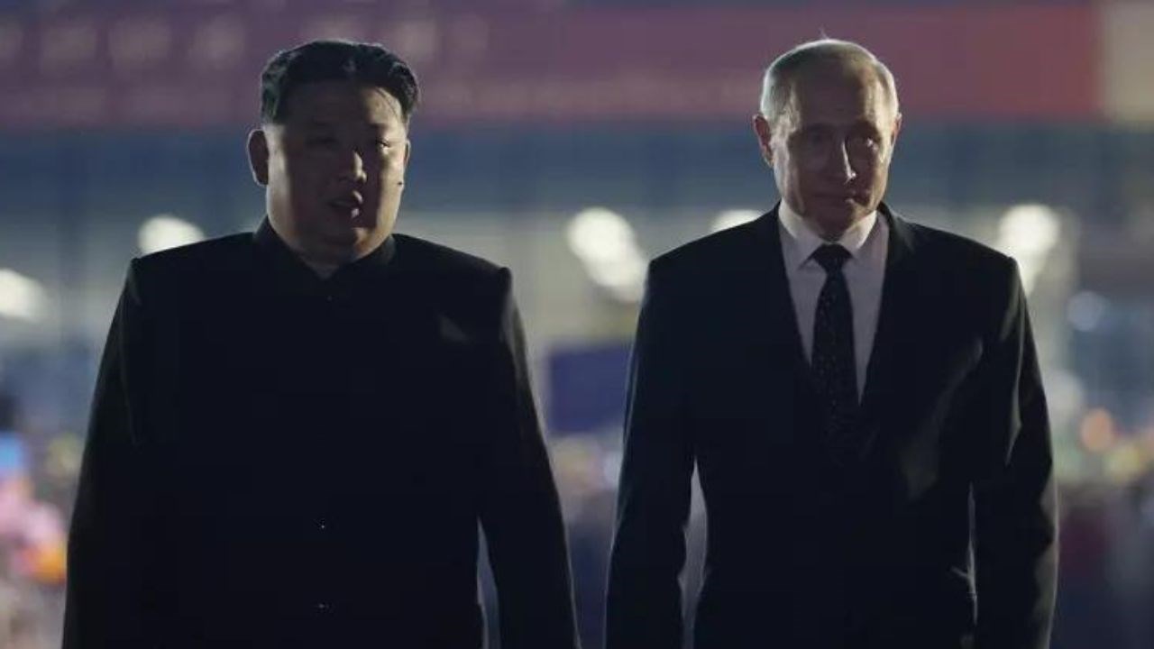 Kim Jong-un e Vladimir Putin