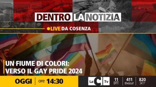 I format di LaCTutto pronto per il Gay Pride 2024 a Cosenza, il focus oggi a Dentro la notizia