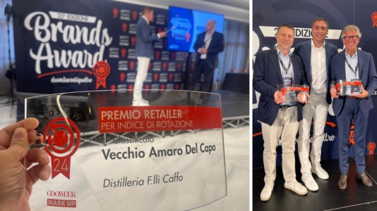 Nuovo successoVecchio Amaro del Capo grande campione al concorso Brands Award 2024