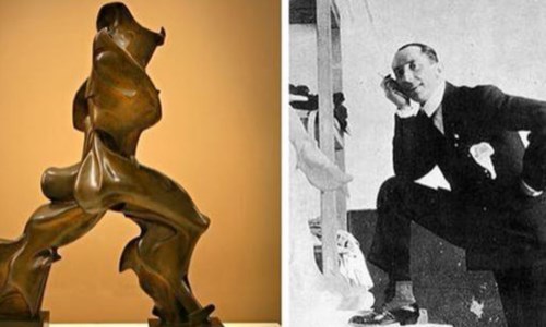 Arte e caosIl pasticcio della statua di Boccioni esposta a Cosenza. Qualcuno dubita dell&rsquo;identit&agrave;, Bilotti: &laquo;Fantasie&raquo;