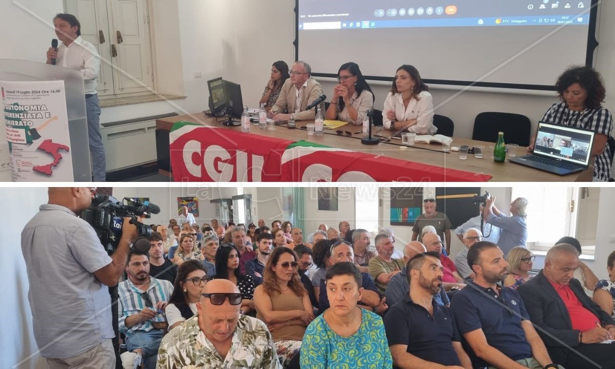 L’iniziativa di Cgil a Vibo Valentia