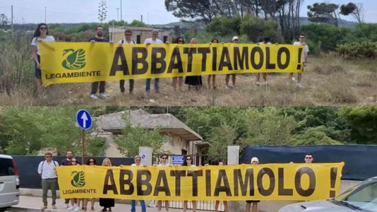 Cemento illegaleGoletta Verde rilancia dalla Calabria la lotta all’abusivismo edilizio: blitz a Palmi davanti a due ecomostri
