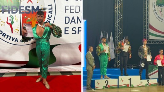 Danza sportivaIl calabrese Simone Molinaro conquista il titolo di vice campione italiano di bachata