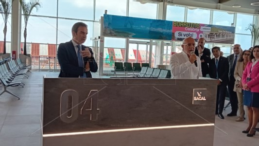 L’inaugurazione a Lamezia