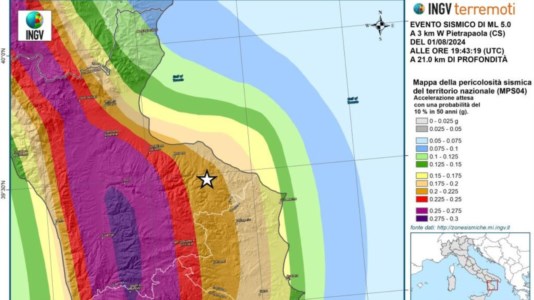 Un minuto di pauraTerremoto in Calabria, ecco la simulazione delle onde sismiche: così la scossa di magnitudo 5.0 si è propagata in tutto il Sud