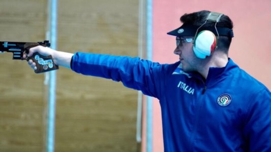 Parigi 2024Olimpiadi, tiro a segno: il calabrese Spinella chiude al sesto posto nella pistola automatica 25 metri