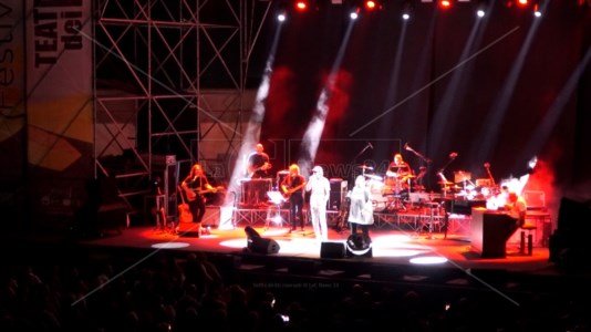 Francesco De Gregori durante il concerto