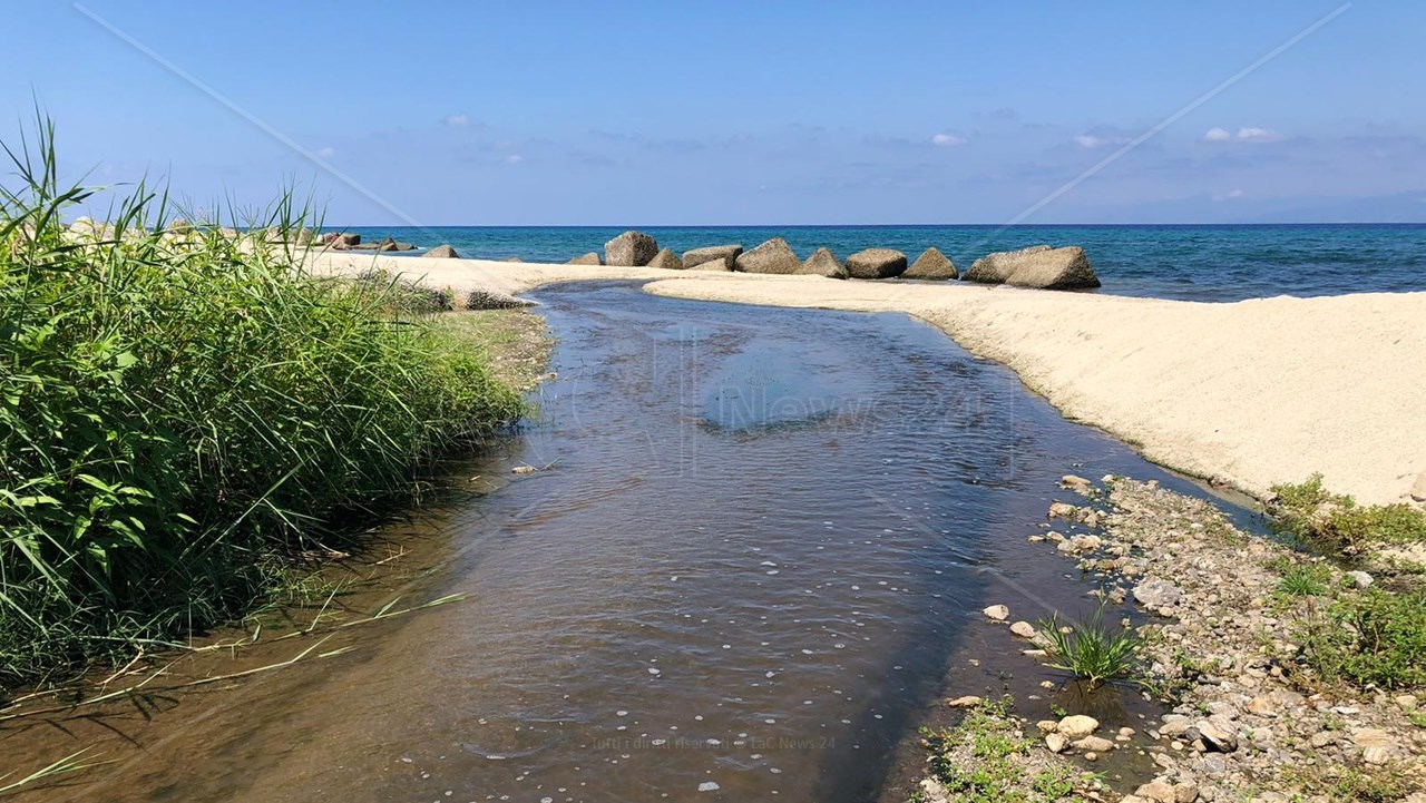 La foce del torrente Sant’Anna a Bivona