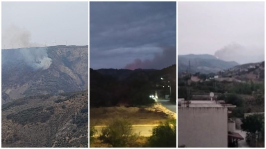 Il rogoBrucia il Parco d’Aspromonte in zone inaccessibili, interventi solo in serata