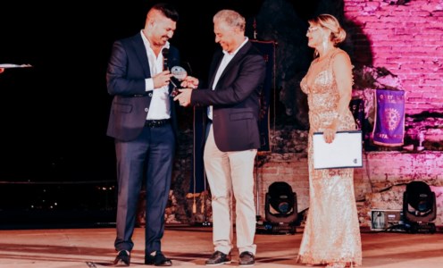 L’imprenditore Gallo premiato a Taormina