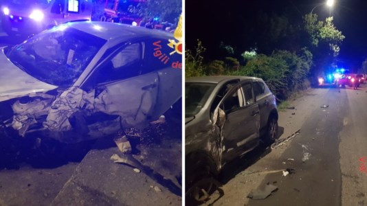 L’impattoIncidente nel Catanzarese, scontro tra due auto a Simeri Crichi: tre giovani feriti gravi