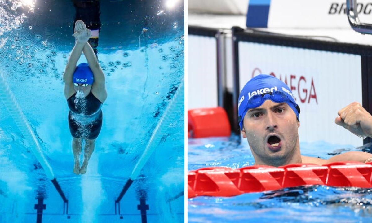 Carlotta Gilli e Francesco Bocciardo, foto ansa