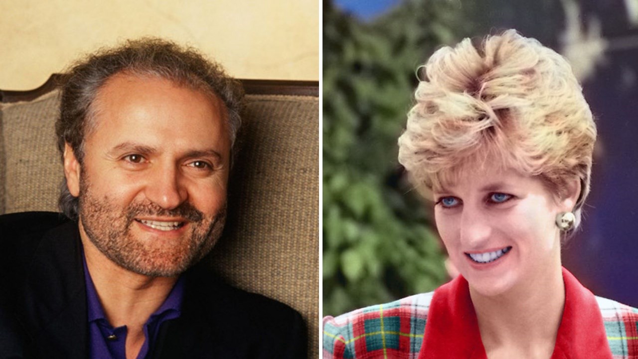 Gianni Versace e Lady Diana