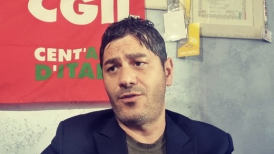 Il segretario regionale della Fillea Cgil Simone Celebre