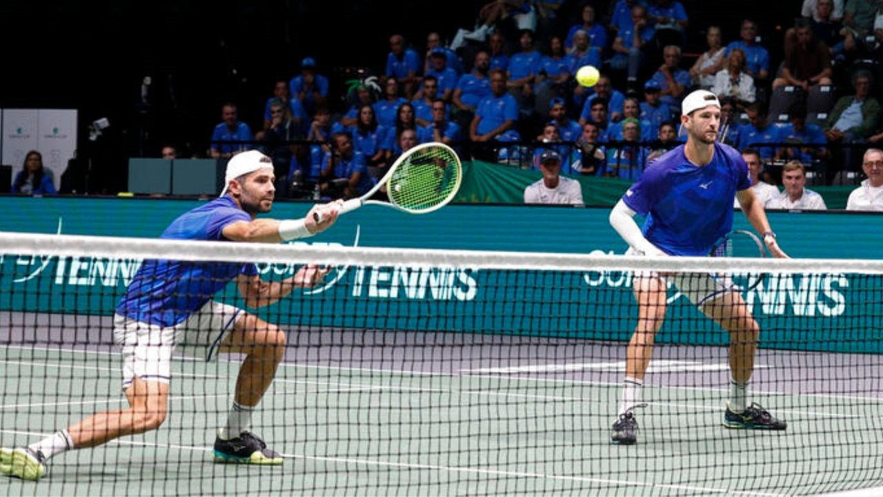 Bolelli-Vavassori (Foto Ansa)