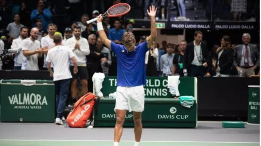 TennisCoppa Davis, l’Italia già qualificata batte anche l’Olanda e chiude in testa nel girone