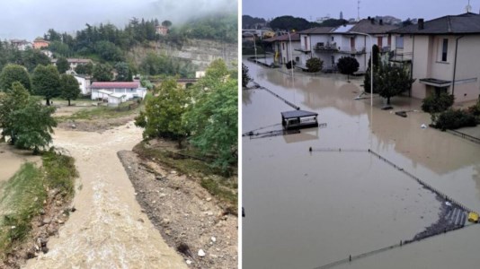 Emergenza maltempoFiumi esondati e strade invase dal fango in Emilia Romagna, oltre mille sfollati. Due dispersi per il crollo di un tetto - LIVE