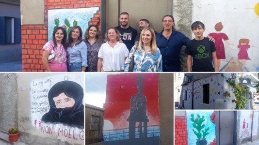 Street art liveGioia Tauro, murales artistici per riqualificare e arricchire di colori il borgo antico