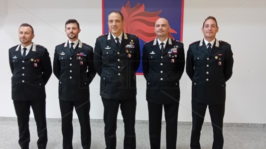 ArmaCarabinieri, a Catanzaro 4 nuovi ufficiali: saranno al comando del reparto operativo e delle compagnie di Lamezia, Soverato e Sellia Marina 