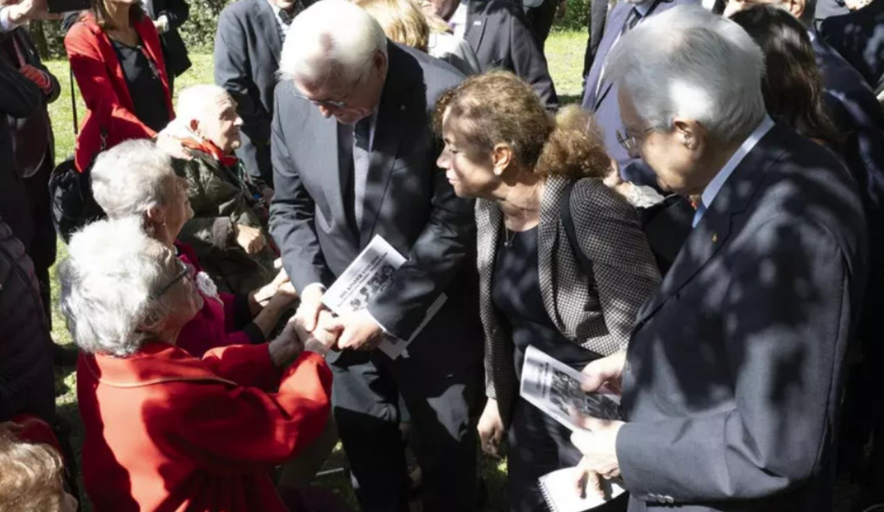 I presidenti Steinmeier e Mattarella