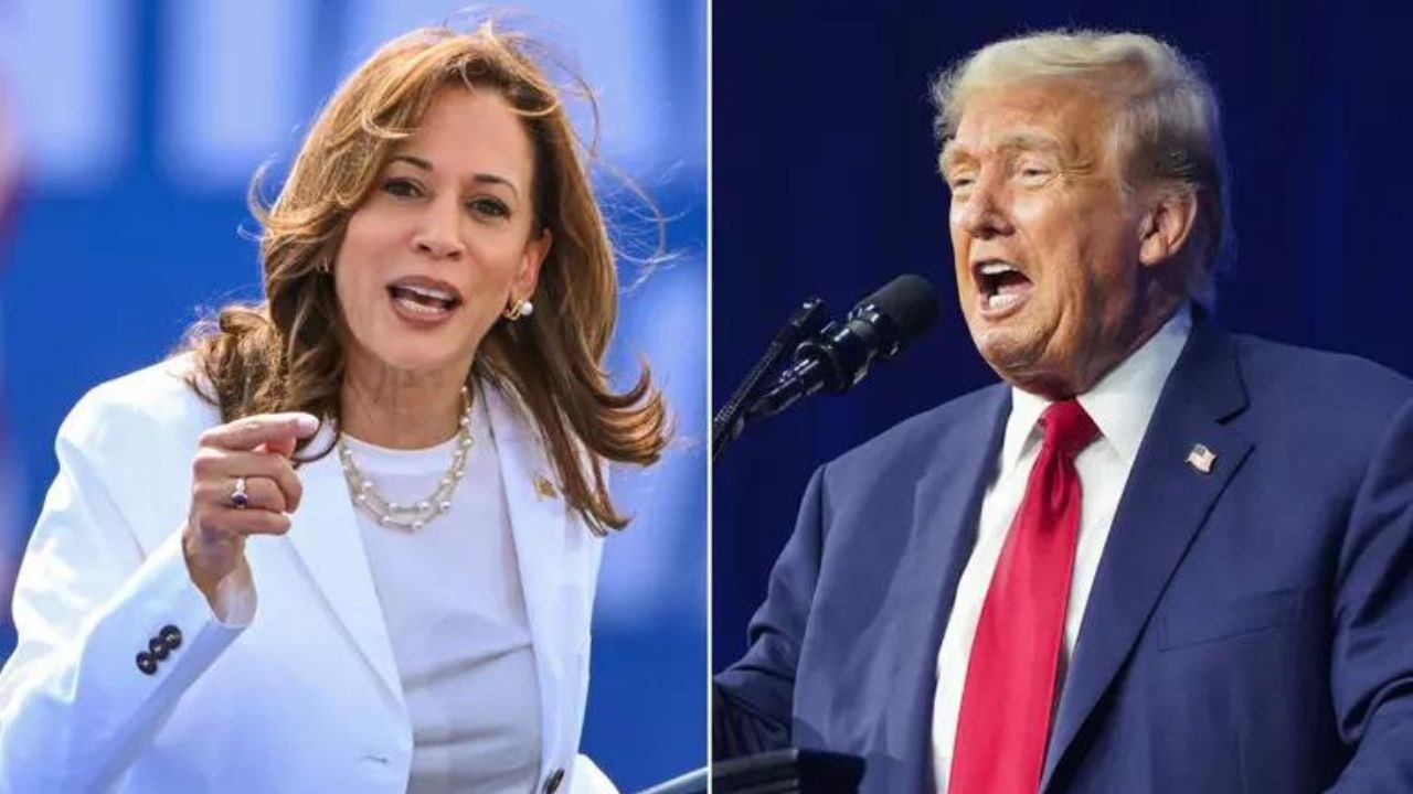 Kamala Harris e Donald Trump