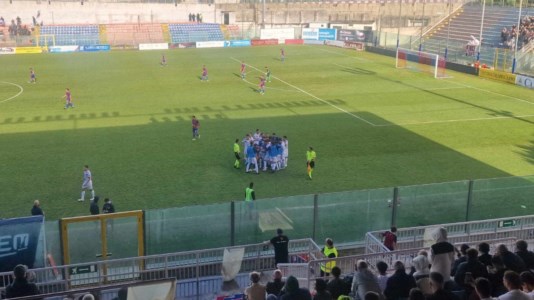 Serie DVibonese-Pompei 4-3, i rossoblù trovano la prima vittoria stagionale: pirotecnico poker contro i campani