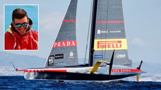 Luna Rossa, nel riquadro l’istruttore federale di vela Alessandro Giungato