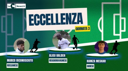 Il podio settimanaleMeskar ci prende gusto, Baldeh arma in più della Reggioravagnese e Riconosciuto trascina la Rossanese. Ecco la Top 3 di LaC Sport