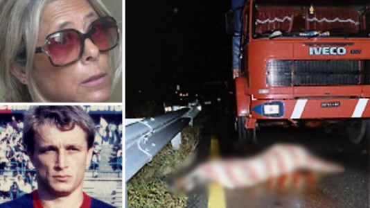 Il luogo della tragedia e, nei riquadri, Isabella Internò e Denis Bergamini