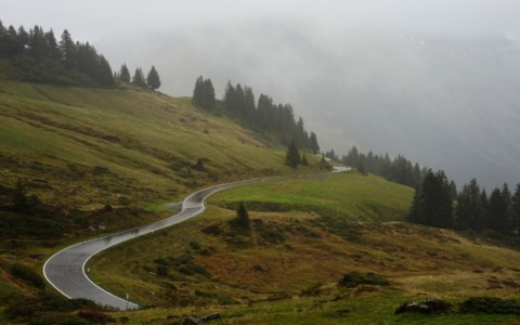 Strade di montagna, immagine di repertorio