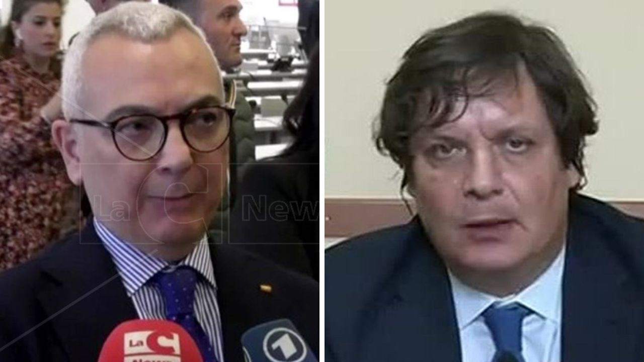 Da sinistra, Capomolla e Luberto