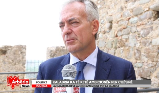 Ambicionën per cilësinëDai piccoli borghi ai prodotti d’eccellenza, Gallo: «La Calabria deve avere l’ambizione per la qualità»