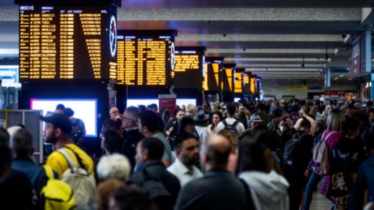 Caos alla stazione Termini nella giornata di ieri