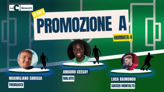 Top 3Promozione A, Ceesay regala i primi 3 punti al Malvito. Sbrissa salva il Trebisacce, Raimondo la Soccer Montalto