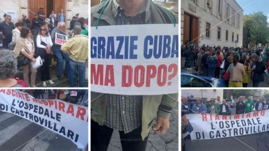 Il sit-inCosenza, oltre cento manifestanti davanti all’Asp per chiedere più risorse per l’ospedale di Castrovillari