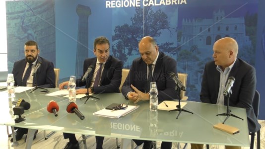 La conferenza stampa in Cittadella regionale