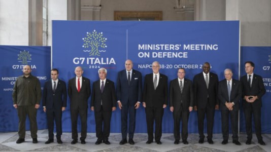 Il summitG7 della Difesa a Napoli, il Ministro Crosetto: «I conflitti sembrano lontani ma non lo sono, momento storico molto grave»