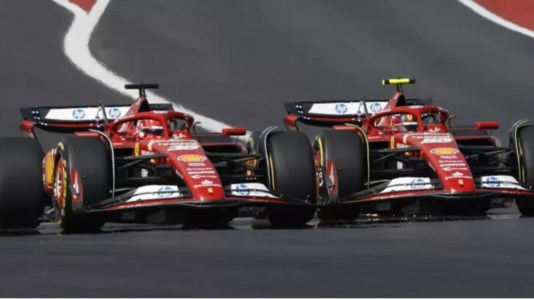 MotoriFormula uno, doppietta Ferrari ad Austin: Leclerc davanti a Sainz, Verstappen terzo