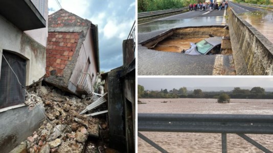 Ancora allertaMaltempo: bloccata l’autostrada tra Pizzo e Lamezia, sulla 280 auto inghiottita da una voragine e a San Pietro a Maida crolla una casa - LIVE